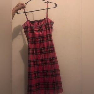 Pink cami dress
